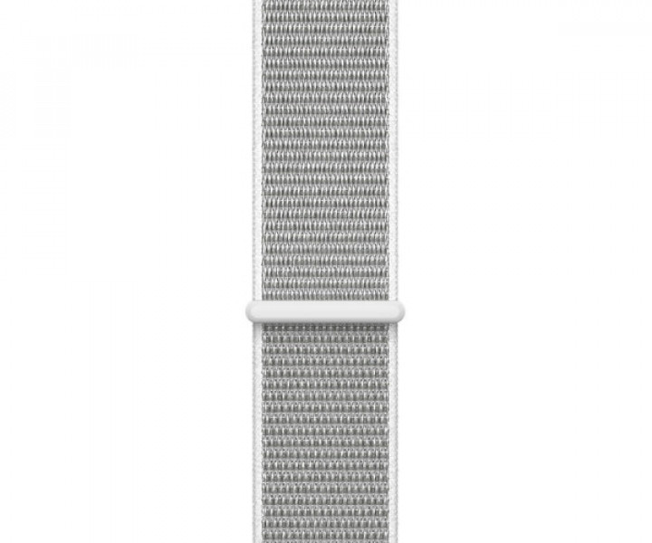 Apple Watch Series 3 GPS + LTE 38mm Silver Aluminum with SEASHELL Sport Loop (MQKJ2)