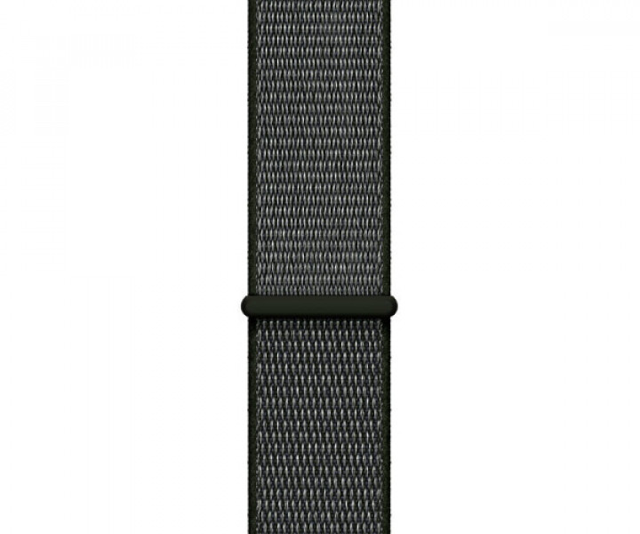Apple Watch Series 3 GPS + LTE 42mm Gray Aluminum Case with Dark Olive Sport Loop (MQK62)