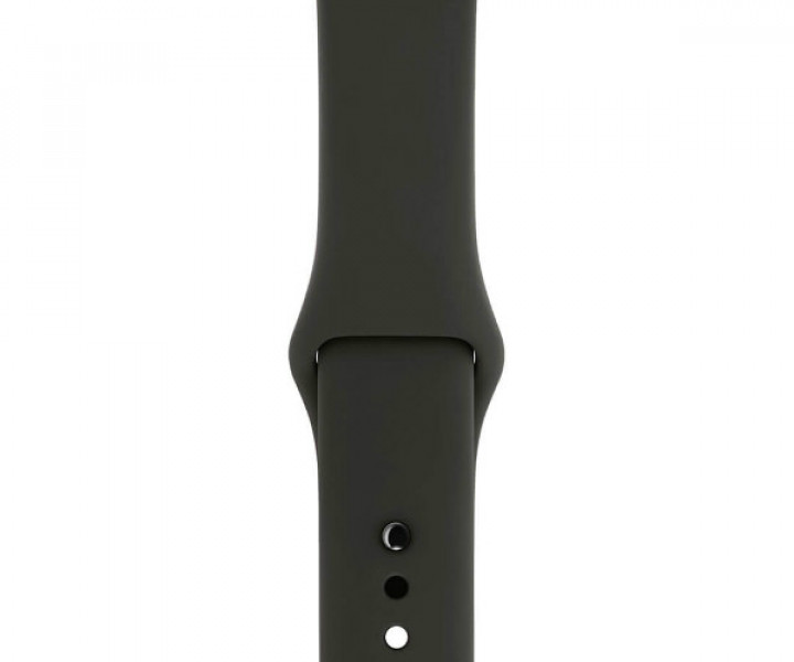 Apple Watch Series 3 38mm GPS Space Gray Aluminum Case with Gray Sport Band (MR352)