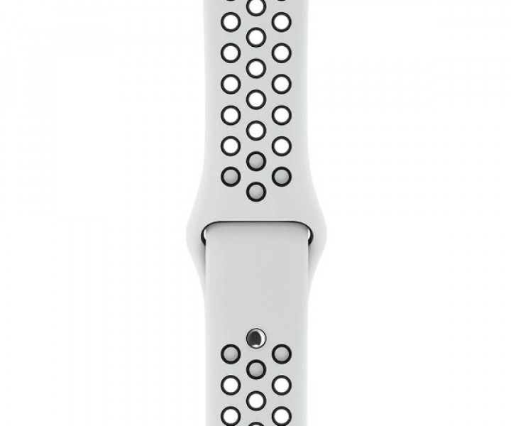 Apple Watch Series 3 Nike+ (GPS + LTE) 38mm Silver Aluminum with Pure Platinum/Black Sport Band (MQL52)
