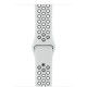 Apple Watch Series 3 Nike+ (GPS + LTE) 38mm Silver Aluminum with Pure Platinum/Black Sport Band (MQL52)