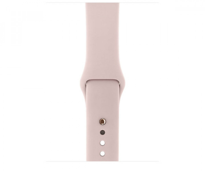 Apple Watch Series 3 38mm GPS Gold Aluminum Case with Pink Sand Sport Band (MQKW2)