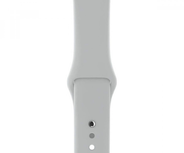 Apple Watch Series 3 38mm GPS Silver Aluminum Case with Fog Sport Band (MQKU2)