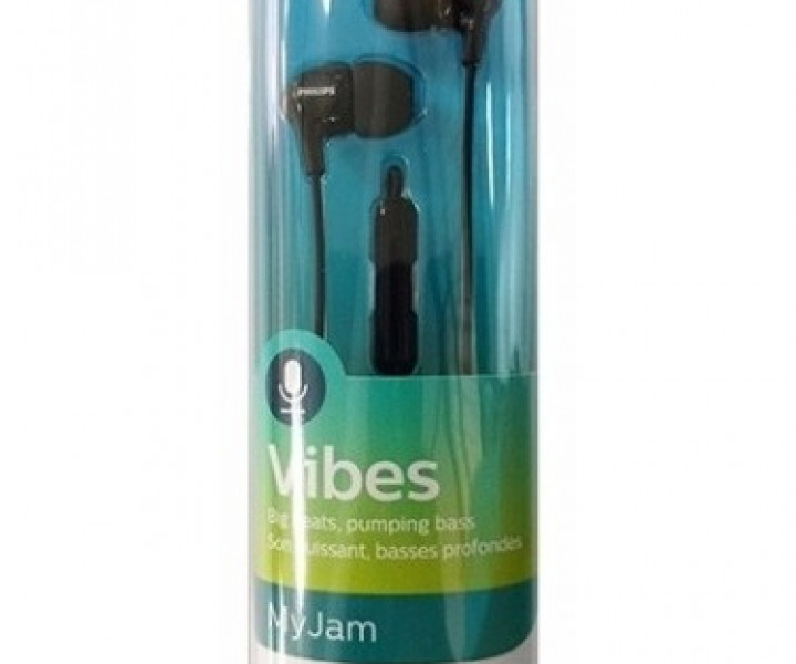 Наушники Philips SHE3555BK/00 Mic Black
