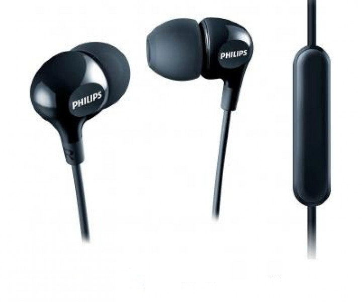 Наушники Philips SHE3555BK/00 Mic Black