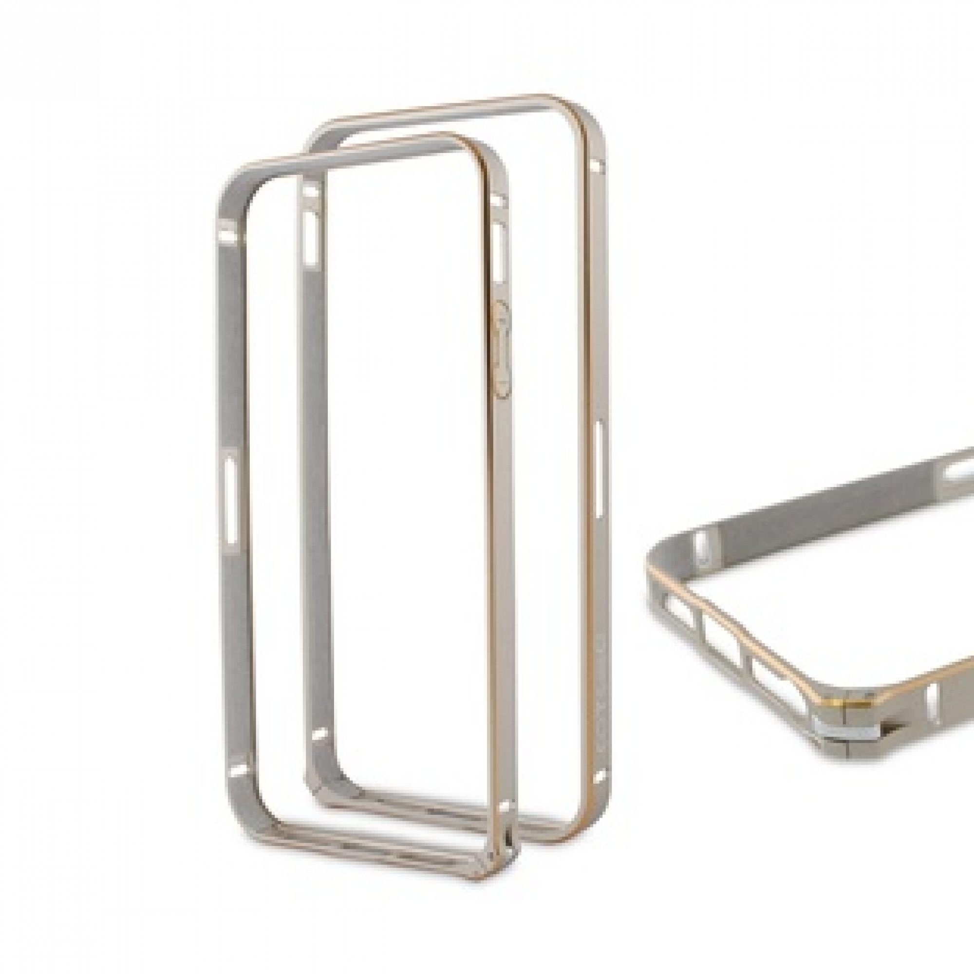 Бампер AWEI K100 gold для iPhone 5/5s