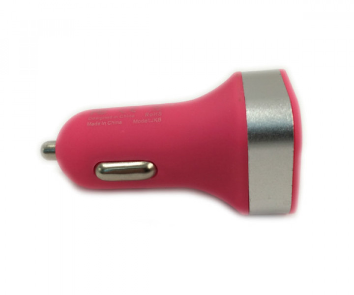 АЗУ 2.1A 2USB Pink