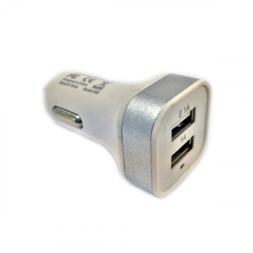 АЗУ 2.1A 2USB White