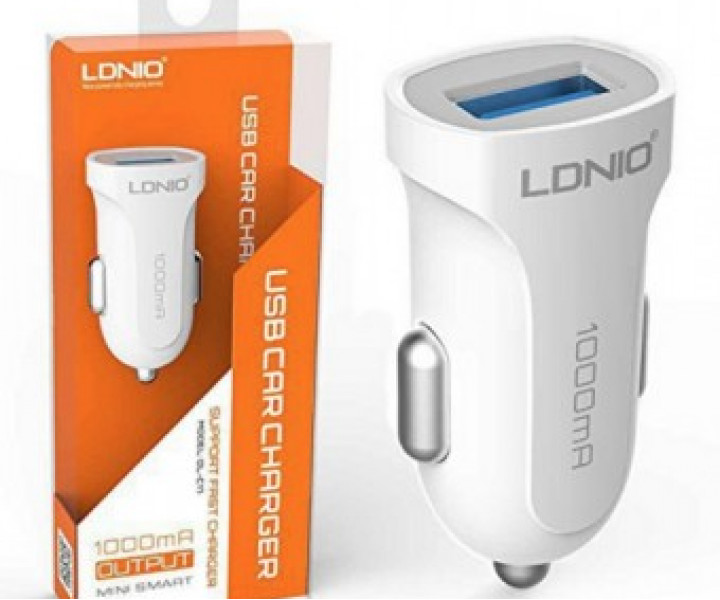 АЗУ LDNIO 5V-2.1A DL-DC211 cable (134365)