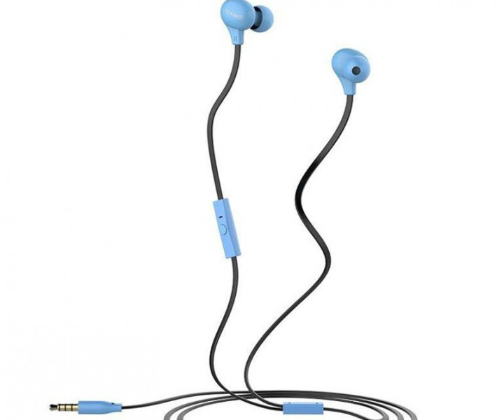 Навушники Usams US-SJ023 Color Beans In-ear Earphone Ewave series Blue