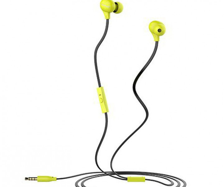 Навушники Usams US-SJ023 Color Beans In-ear Earphone Ewave series Green