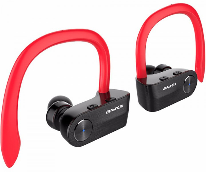 Наушники AWEI T2 Twins Earphones Red