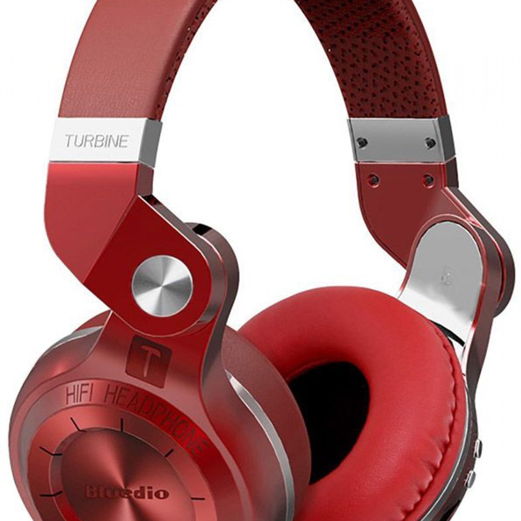 Наушники Bluedio T2 Plus Red