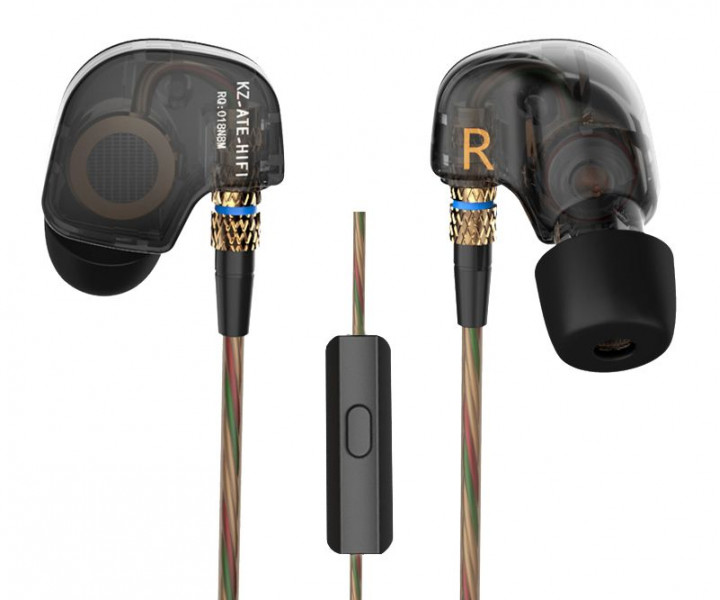 Наушники Knowledge Zenith ATE Mic Black