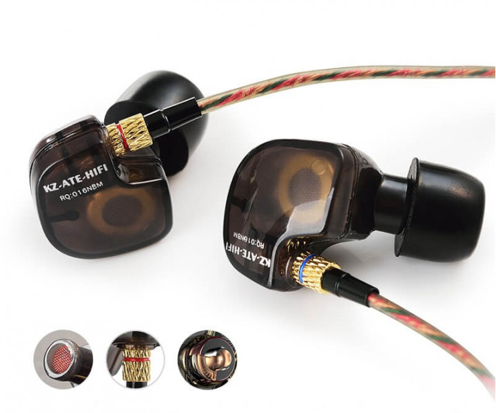 Наушники Knowledge Zenith ATE Mic Black