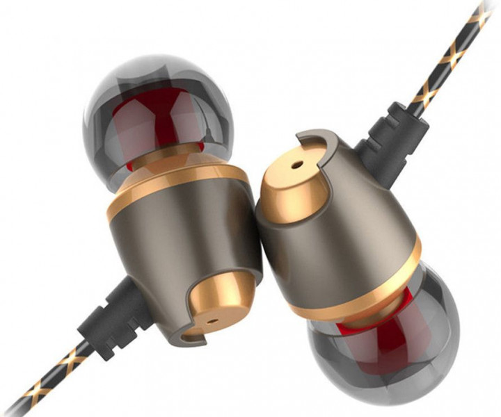 Навушники QKZ DM11 Mic Gold