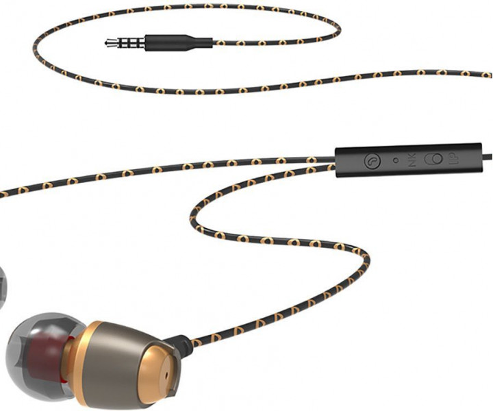 Навушники QKZ DM11 Mic Gold
