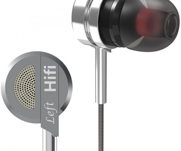 Навушники QKZ DM9 Mic Silver