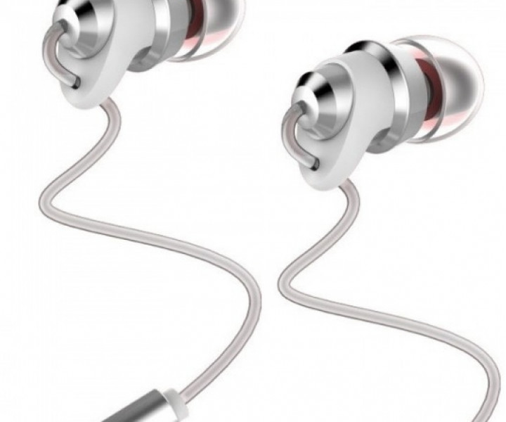Наушники Remax RM-585 Metal Touching Earphone White