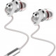 Наушники Remax RM-585 Metal Touching Earphone White