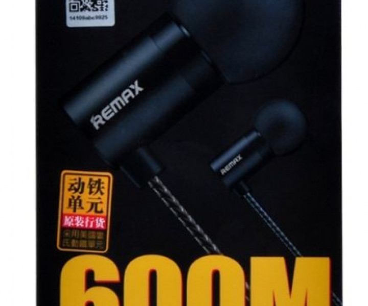 Наушники Remax RM-600M Earphone Black