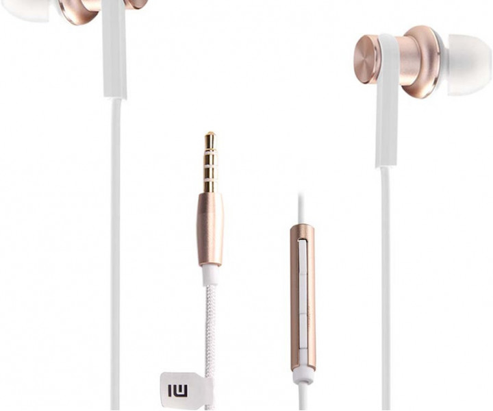 Наушники-гарнитура Mi Quantie (Hybrid, Pro) Gold ZBW4325TY