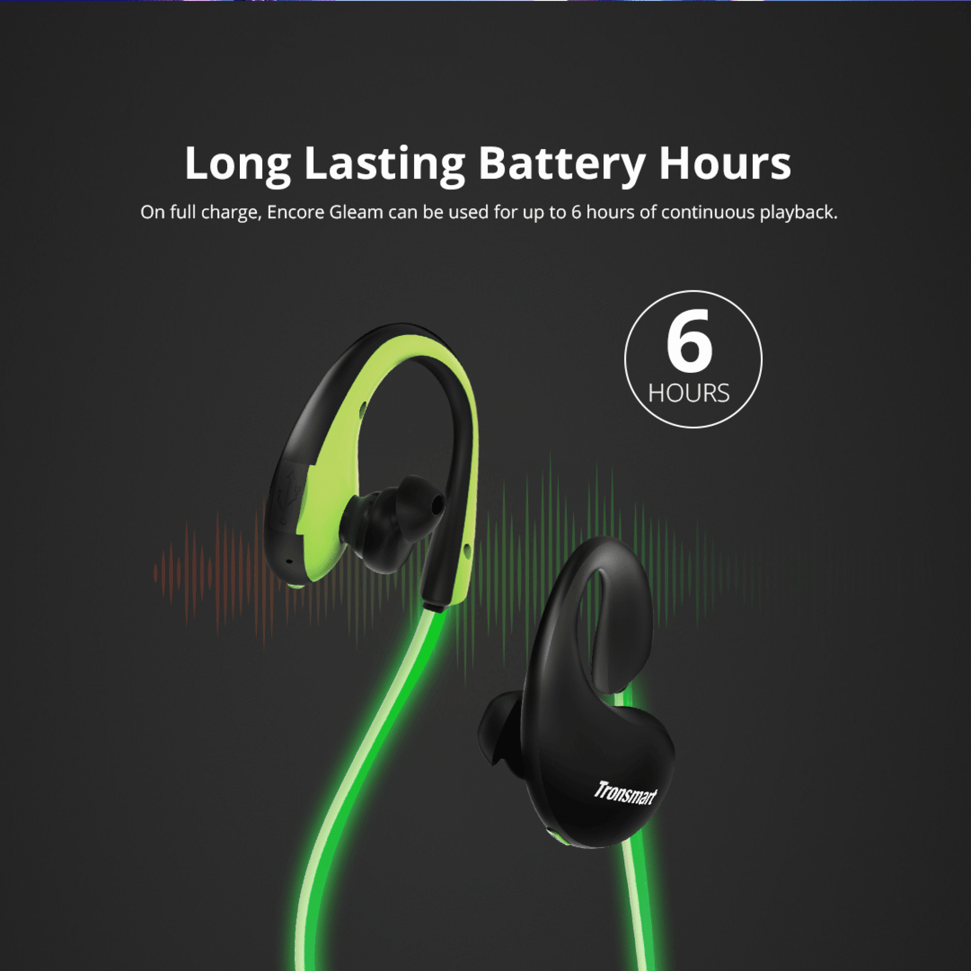 Наушники Tronsmart Encore Gleam Bluetooth Sports Earphone