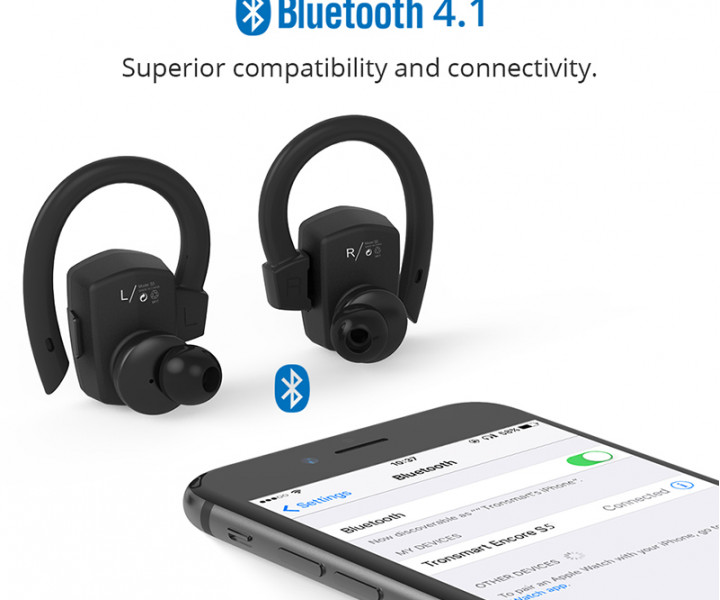 Наушники Tronsmart Encore S5 TWS Bluetooth Earphones