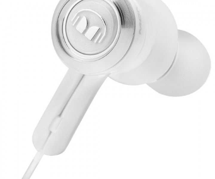 Наушники Monster® Clarity HD™ In-Ear Wireless Bluetooth White and Chrome