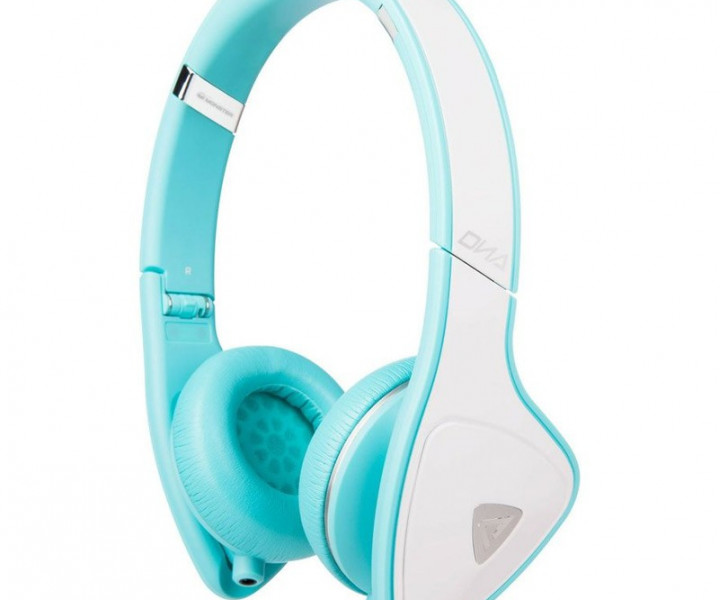 Навушники Monster® DNA On-Ear Headphones White Over Teal