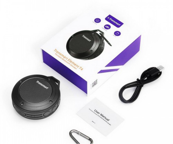 Акустическая система Tronsmart Element T4 Portable Bluetooth Speaker Black