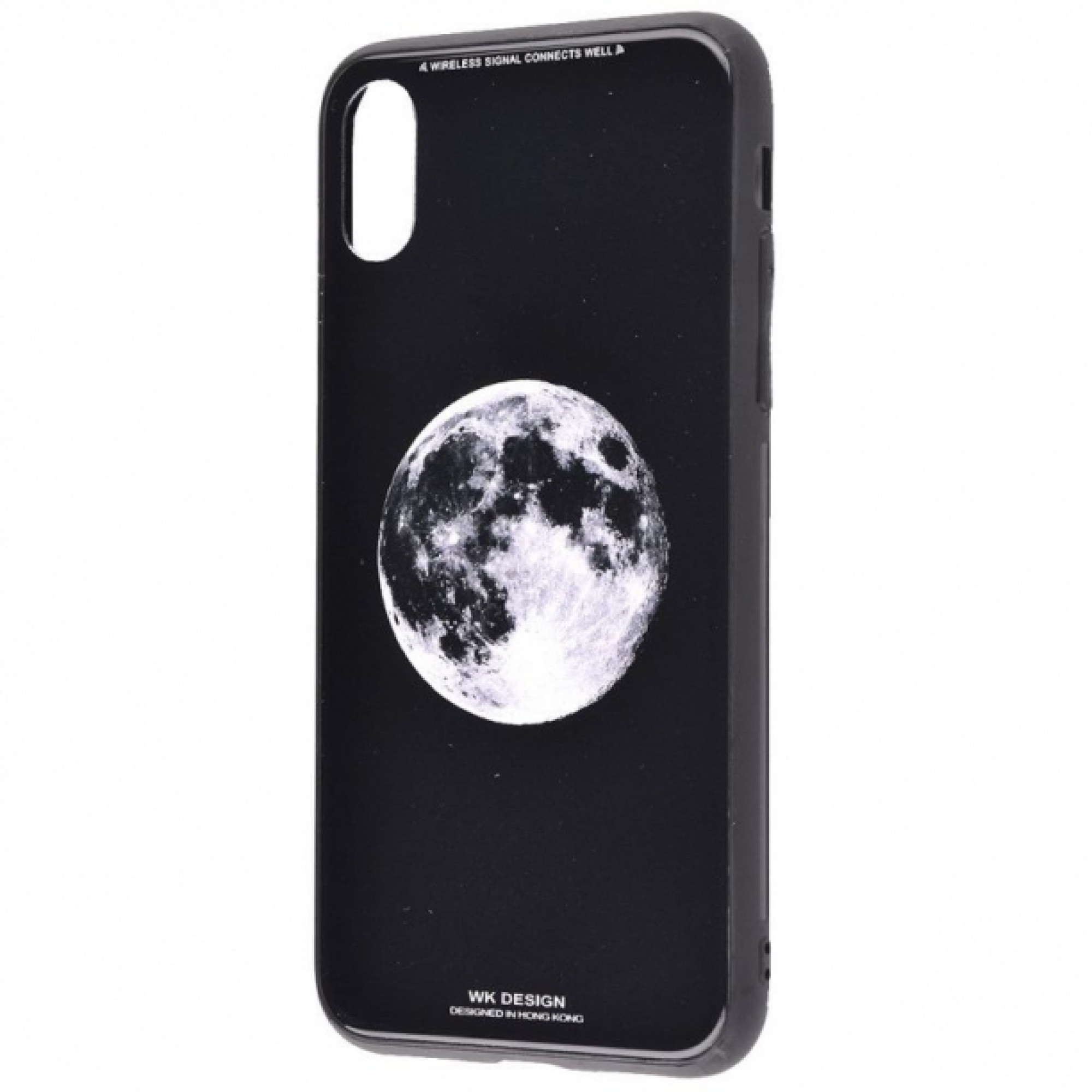 Чохол WK Design Glass LL05 для iPhone X Moon