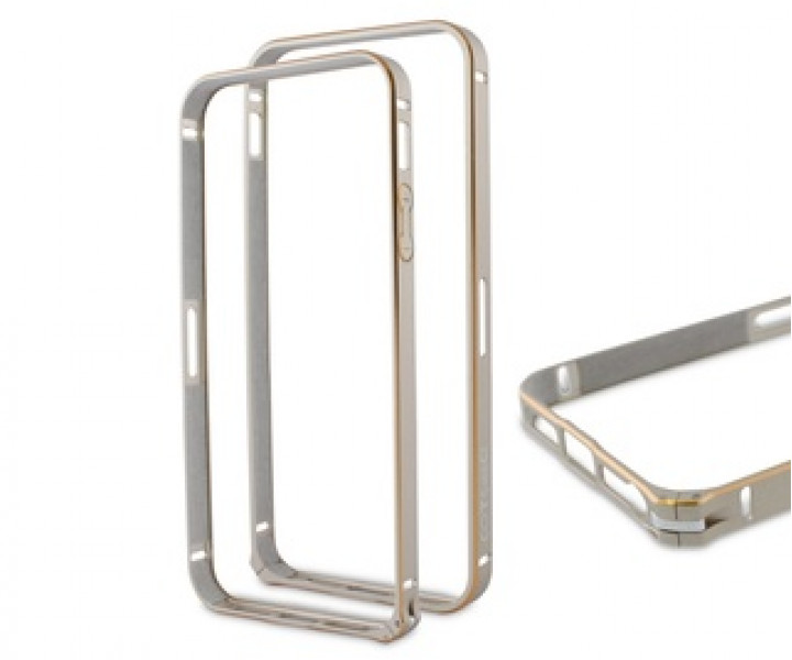 Бампер AWEI K100 gold для iPhone 5 / 5s
