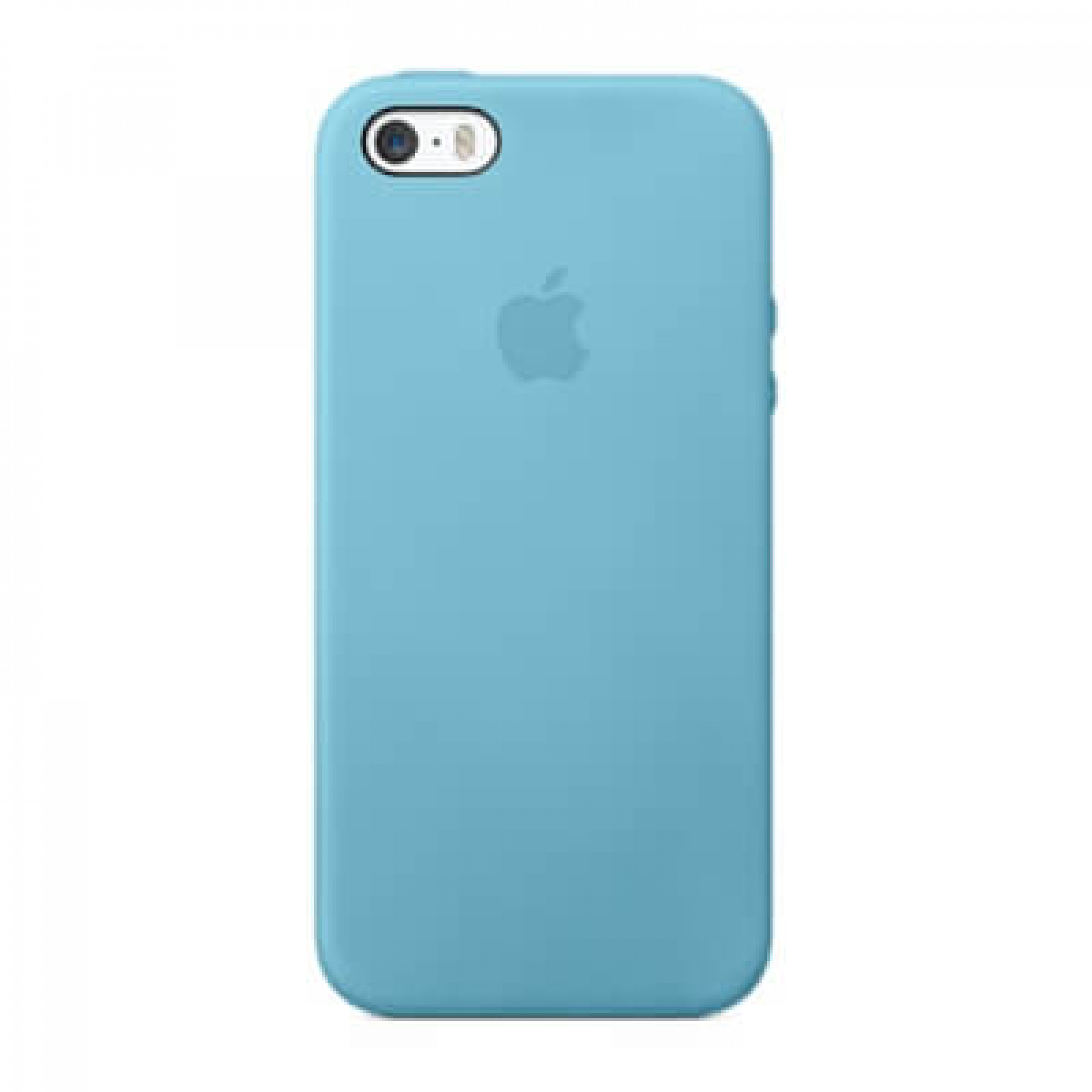 Чохол Apple Leather Case для iPhone 5 / 5s / SE Blue (MF044)