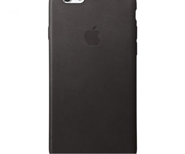 Чохол Apple Leather Case для iPhone 6/6s Black (MKXW2)