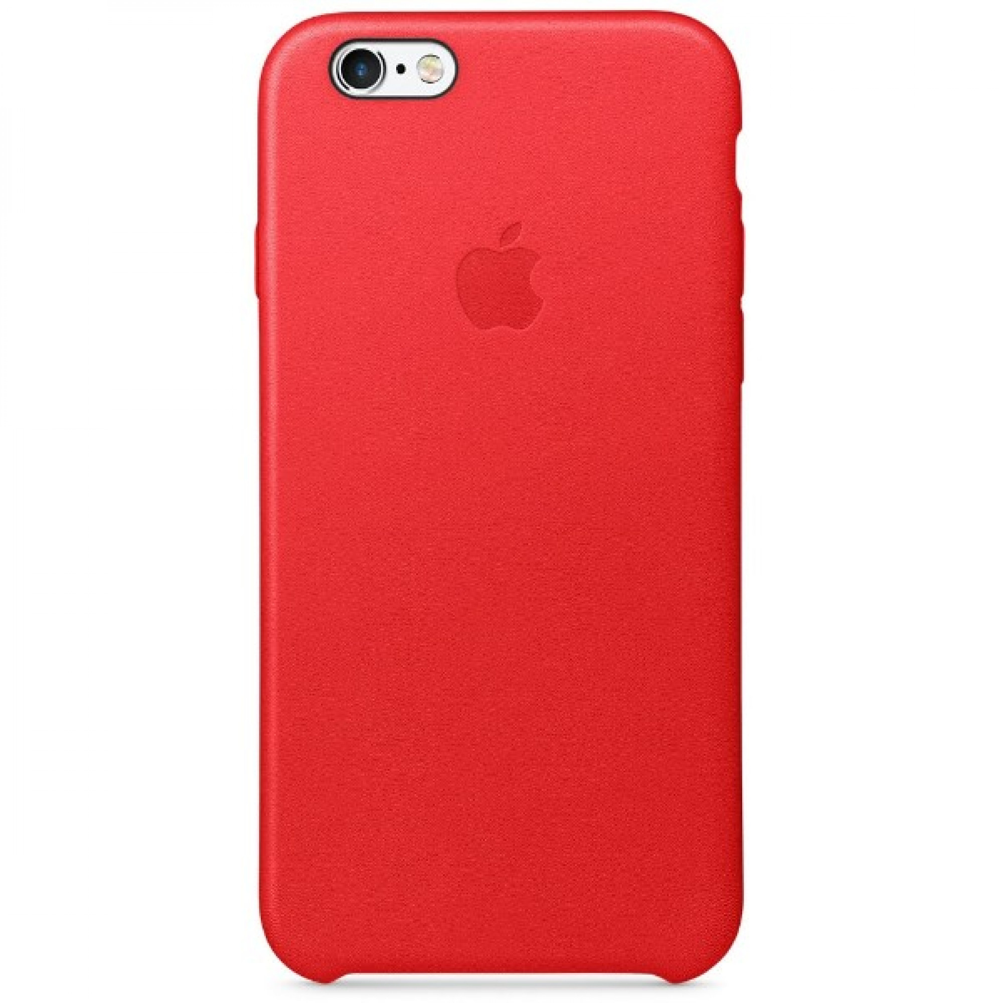 Чохол Apple Leather Case для iPhone 6 / 6s (PRODUCT) Red (MKXX2)