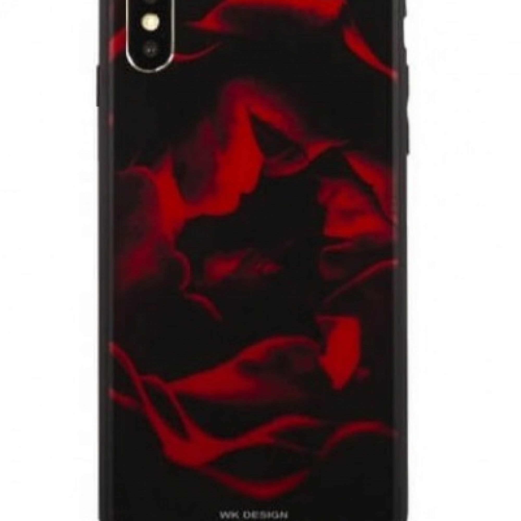 Чохол WK Design Glass LL04 для iPhone 6/6s Red Rose