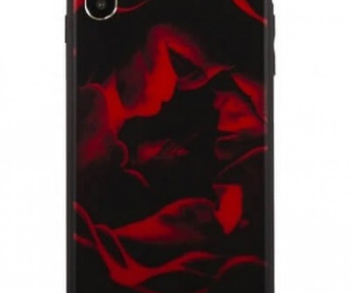 Чохол WK Design Glass LL04 для iPhone 6 / 6s Red Rose