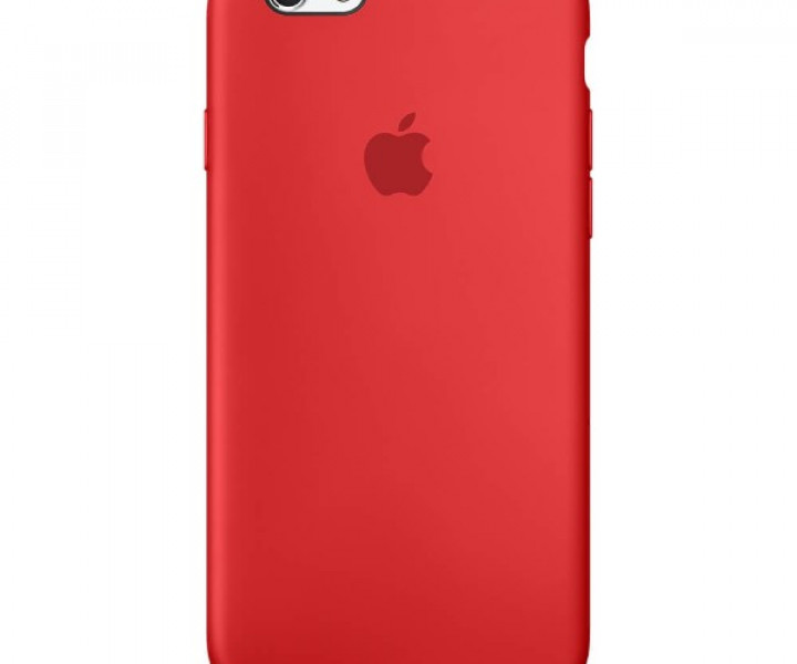 Чохол Apple Silicone Case для iPhone 6 / 6s RED (MKY32)