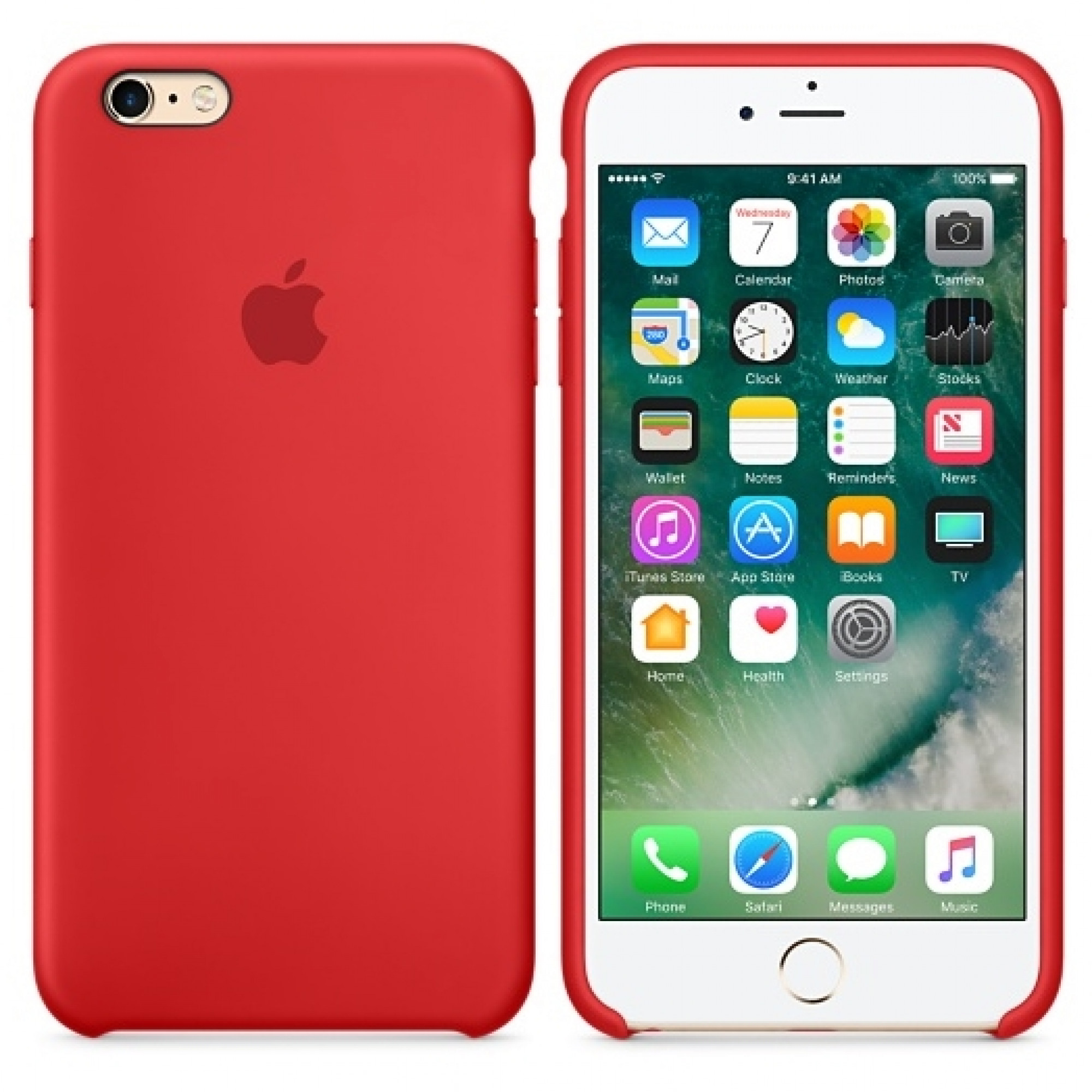 Чохол Apple iPhone 6/6s Silicone Case - PRODUCT(RED) MKY32