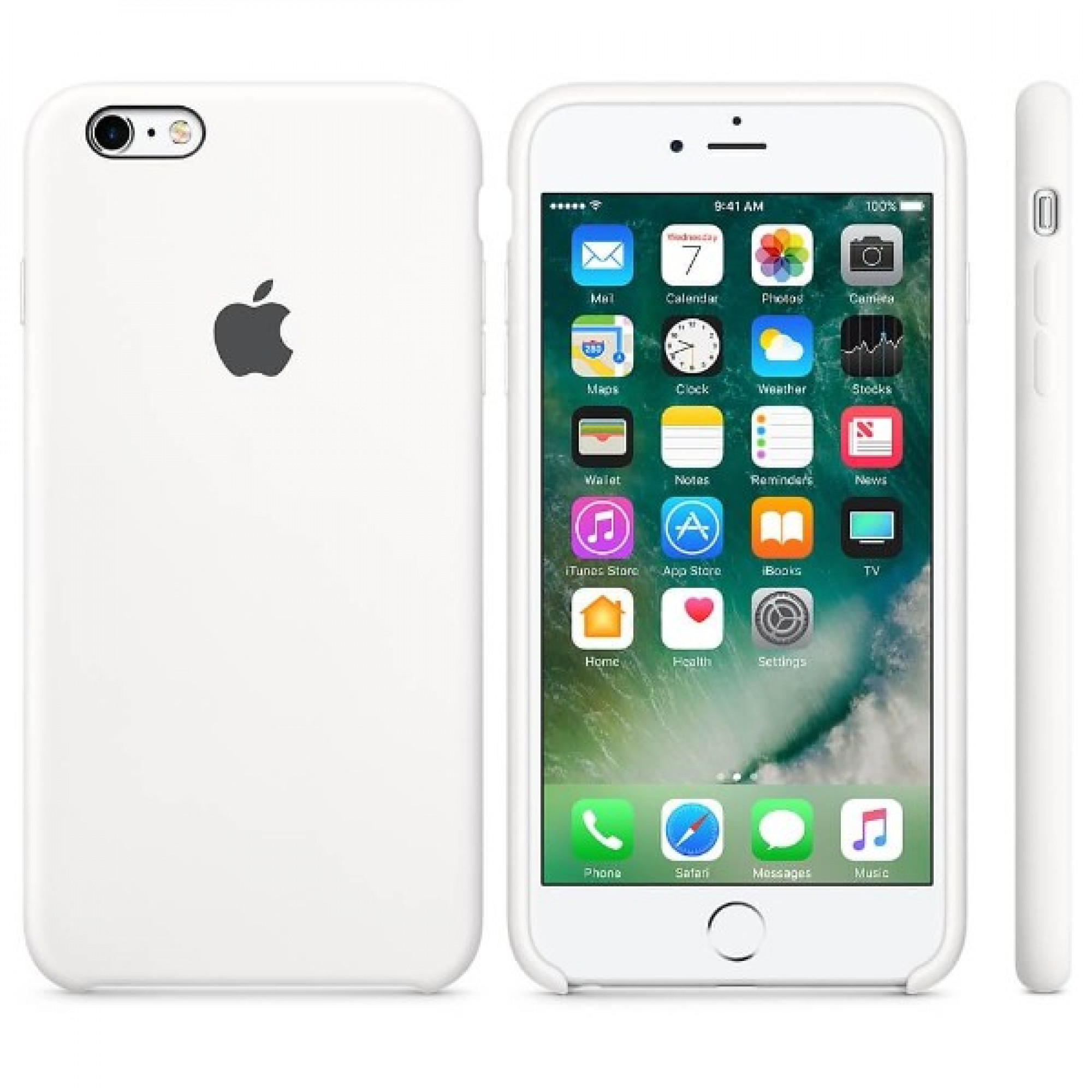 Чохол Apple Silicone Case для iPhone 6 / 6s White (MKY12)