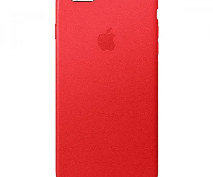 Чохол Apple Leather Case для iPhone 6 / 6s Plus RED (MKXG2)