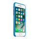 Оригинальный чехол Apple Leather Case для iPhone 8/7 Sea Blue (MMY42)