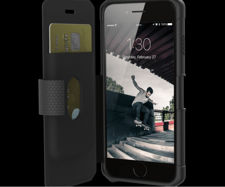 Чохол Urban Armor Gear iPhone 8/7/6S/6 Metropolis Black (IPH8/7-E-BL)