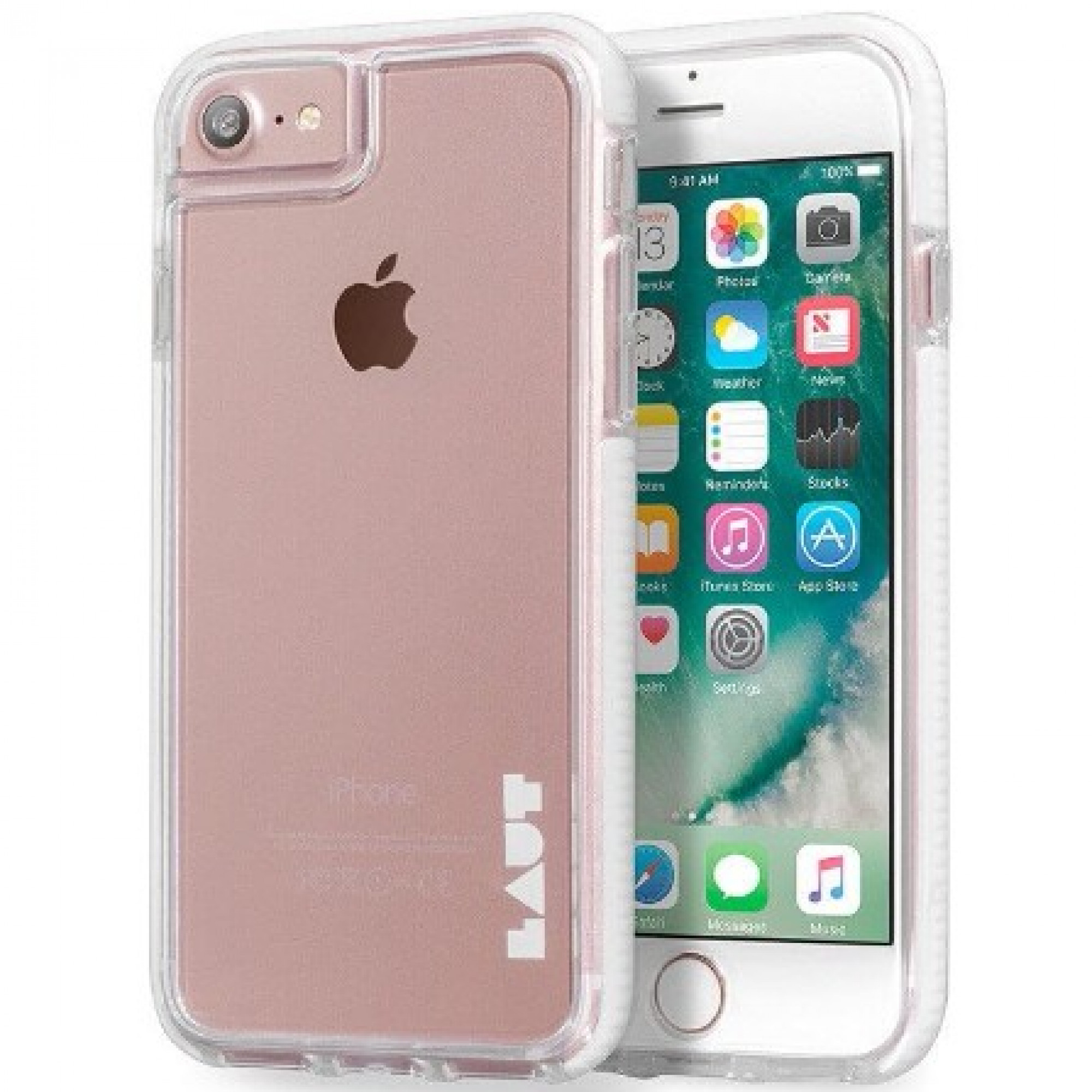 Чохол LAUT FLURO White для iPhone 7 (LAUT_IP7_FR_W)