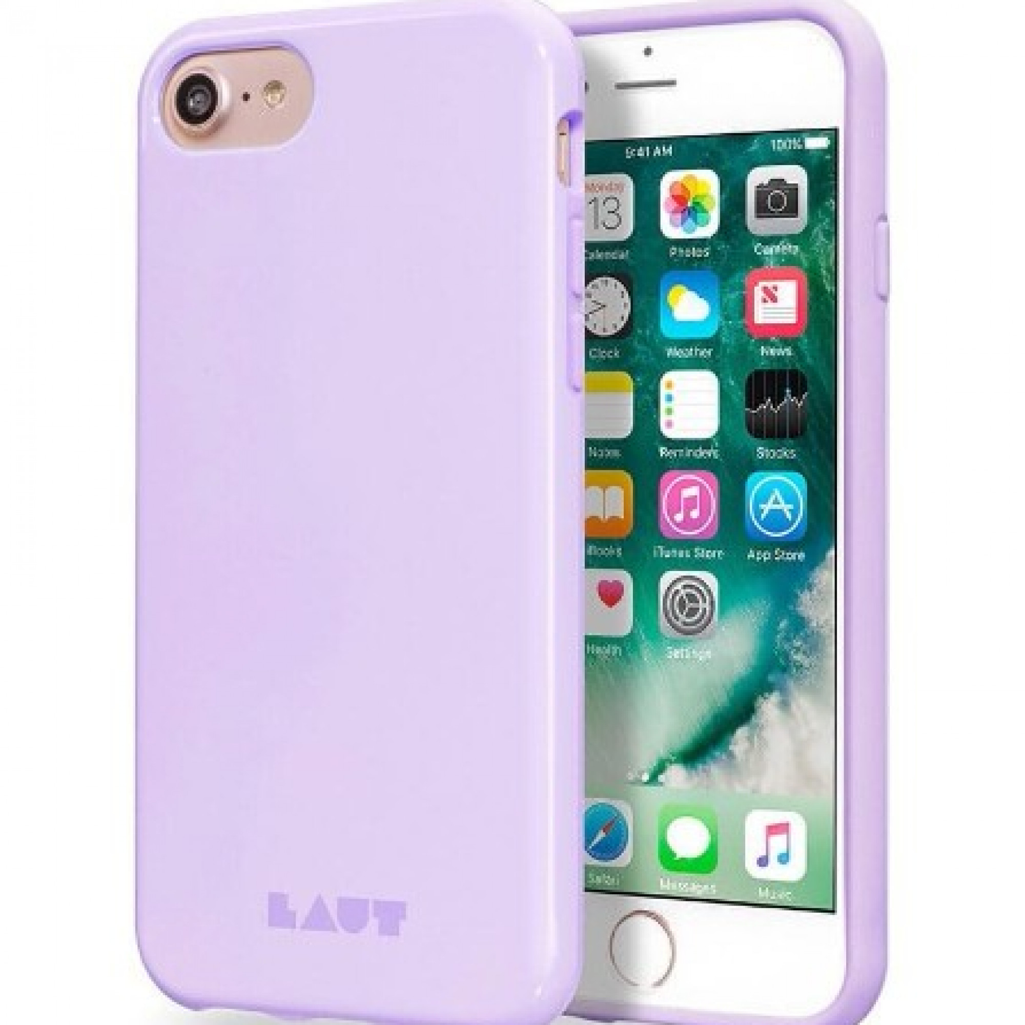 Чохол LAUT HUEX PASTELS Violet для iPhone 7/8 (LAUT_IP7_HXP_PU)