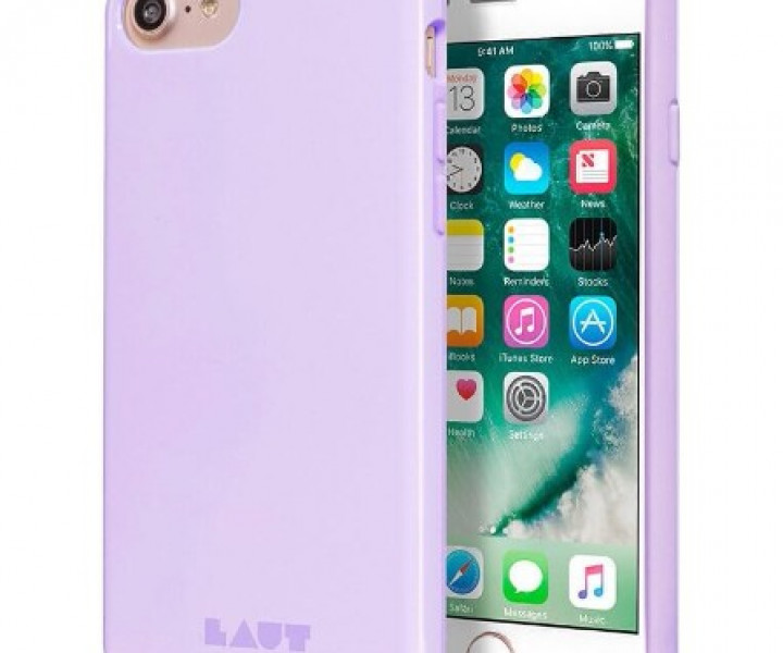 Чохол LAUT HUEX PASTELS Violet для iPhone 7/8 (LAUT_IP7_HXP_PU)
