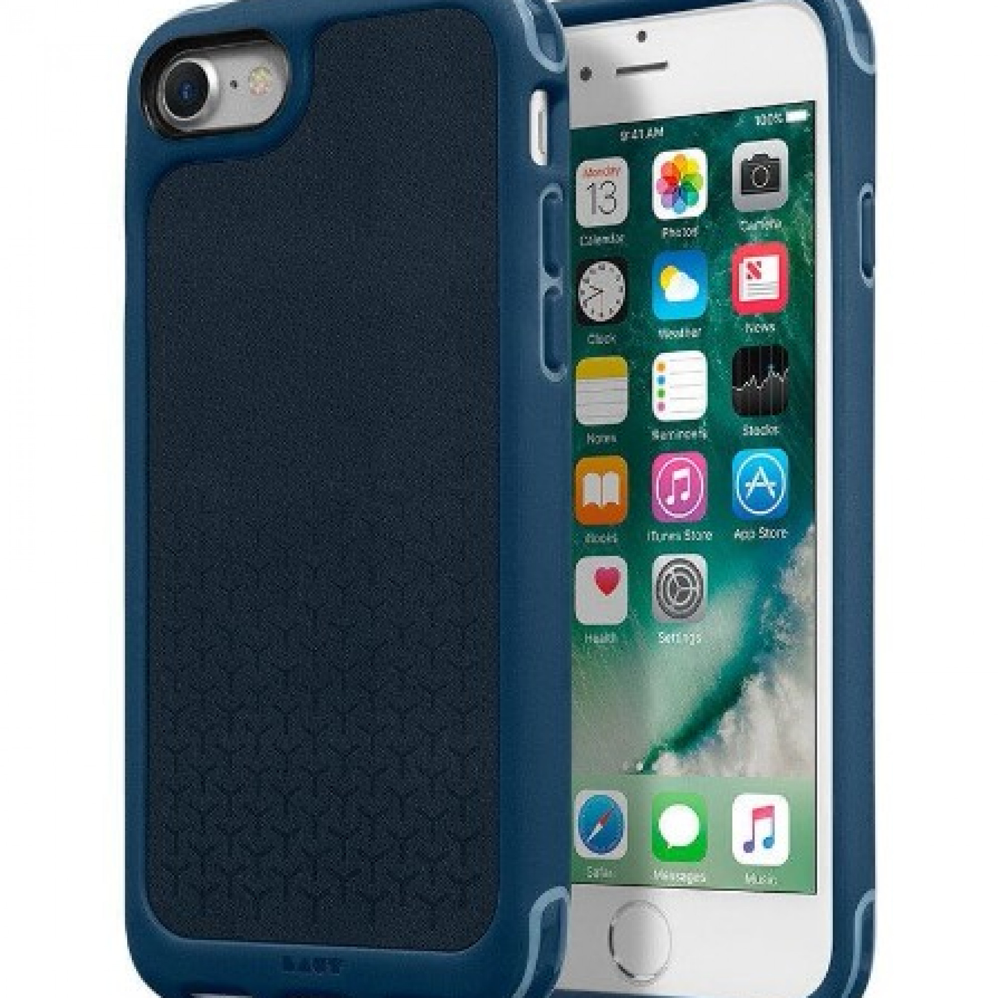 Чохол LAUT R1 Leather Indigo для iPhone 7 (LAUT_IP7_R1_IN)