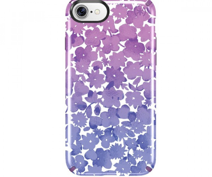 Чохол Speck Presidio Inked Watercolor Floral Purple для iPhone 7/8