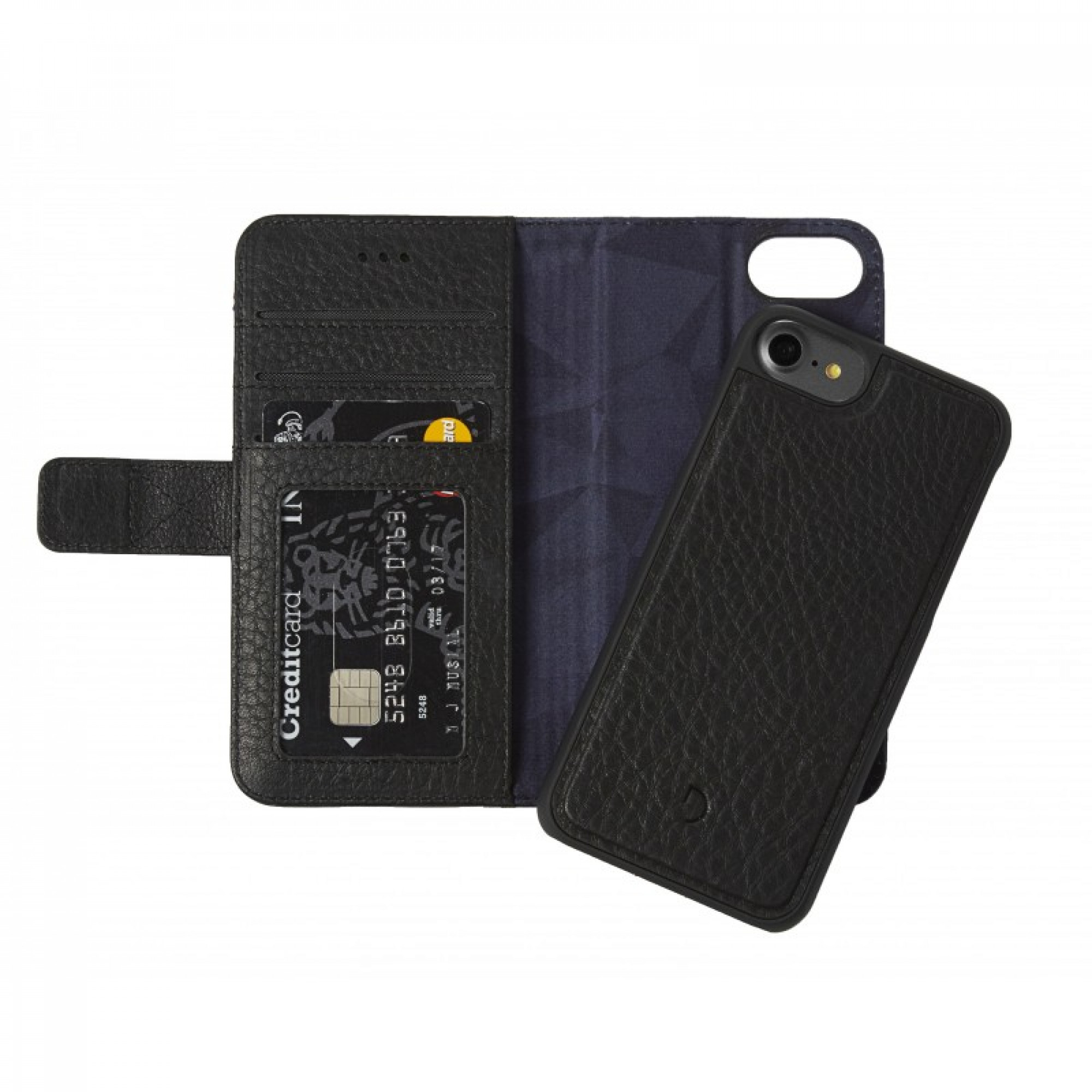 Чохол DECODED Leather 2-in-1 Wallet для Iphone 7 Black